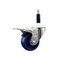 Service Caster 3'' SS Solid Poly Swivel 7/8'' Expanding Stem Caster Total Lock Brake SCC-SSEXTTL20S314-SPUS-78 - alternate 1